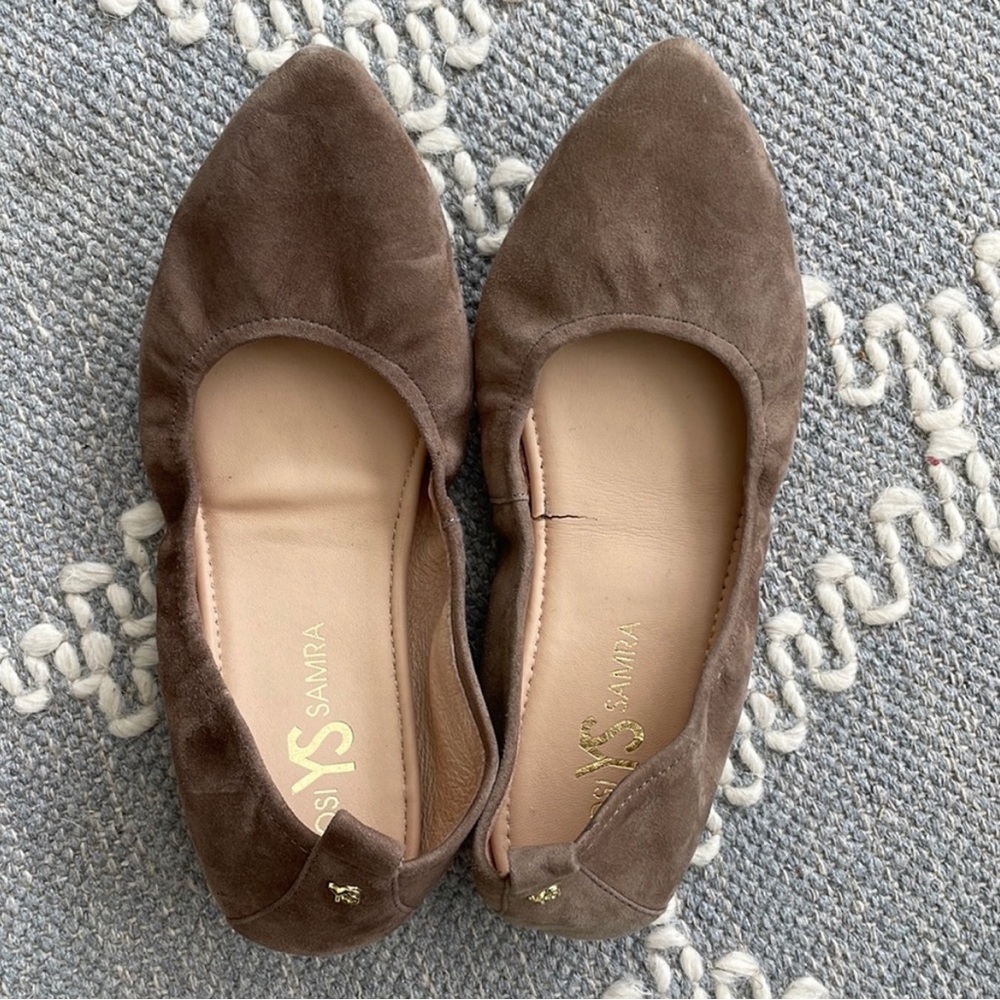 Foldable ballet flats